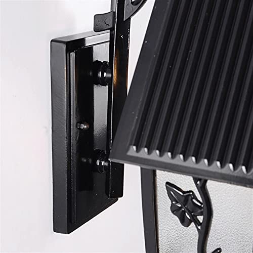 Applique extérieure aluminium JCAKES luminaire haut de gamme étanche avec verre dépoli E27 - 3