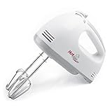 HotSpot Batidora De Mano 7 Velocidades 100 Watts Mezclador Eléctrico Repostería Pasteles Hogar...