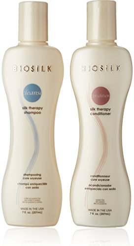 Biosilk Silk Therapy Shampoo and Conditioner, 7 Oz