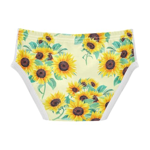 Yellow Sunflowers Toddler Boy's Underwear 2T 202c19012