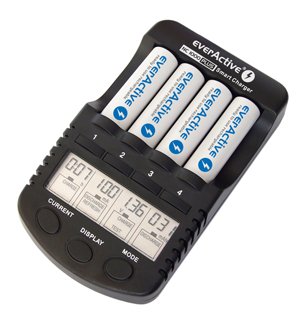 everActive NC 1000 Plus Akku Ladegerät Schnellader
