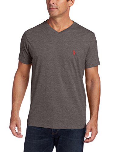 Image of U.S. Polo Assn. Men's Solid V‑Neck T-Shirt