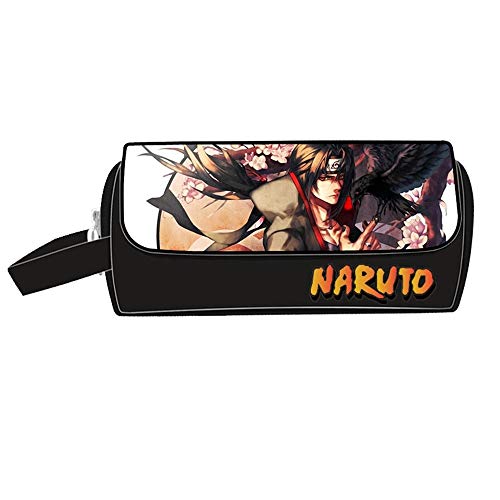 Preisvergleich Produktbild Koupany Anime Naruto Bleistiftbeutel Männliche Und Weibliche Studenten Farbstiftkasten Schreibwarenbeutel Doppelreißverschluss Große Kapazität Multifunktionale Bleistiftbeutel