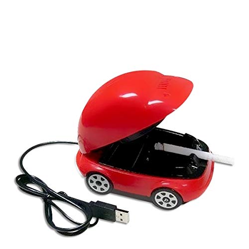 mini-voiture Aschenbecher Staubsauger Rauchmelder USB Umgebenes Zigarette