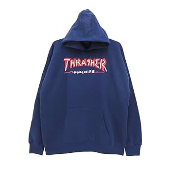 THRASHER スケートボードパーカー グレー　ラスト1 THRASHER スケートボードパーカー グレー ラスト1 THRASHER
