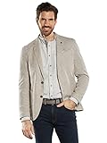 Aufgesetzte Taschen engbers Herren Freizeit-Sakko Regular, 34498, Beige in Größe 28