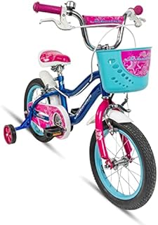 Schwinn Elm Toddler and Kids Bicycle, Stablilisers, Adjustable Seat, 12, 14, 16, 18, 20 Inch Tyres, Multiple Colours