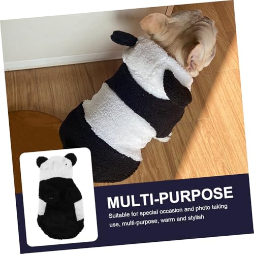 Disfraz panda para perros y gatos YARNOW miniatura 6
