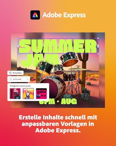 Adobe Creative Cloud Pro | Student & Teacher | Grafik Design | Gen AI | 1 Jahr| PC/Mac| Digital Download