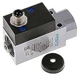 festo druckschalter einstellen  PEV-1/4-B-M12 (192488) Druckschalter Entspricht Norm:EN 60947-5-1 Werkstoffhinweis:RoHS konform