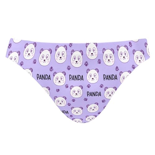 S Husky Cute Panda Swim Briefs for Men Bikini Swimwear Boys Short XXL B0404186