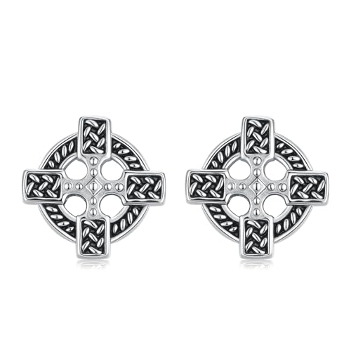 Boucles d'oreilles celtiques anti-allergie résolvant les irritations des lobes