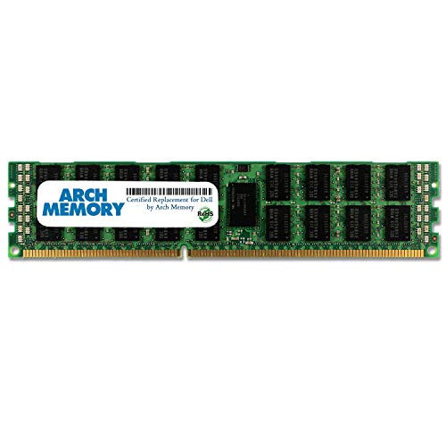 Arch Memory 16 Go SNPMGY5TC/16G A6996789 Certifié pour Dell RAM DDR3 SDRAM DIMM 240-pin ECC 1333 MHz (PC3-10600) Dual rank, Basse tension, enregistré SNPMGY5TC/16G, A6996789