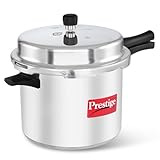 Prestige Popular Aluminium Pressure Cooker, 10 Liters