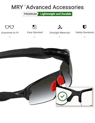 Image of Mryok Replacement Nose Piece Nose Pads for Oakley Half Jacket /Flak 2.0 /Half Jacket 2.0 /Flack Jacket Sunglass - Options
