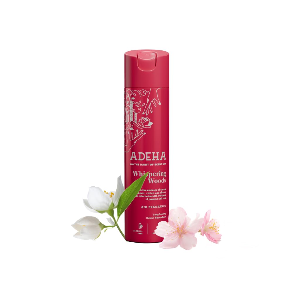 Adeha Room Air Freshener Spray | Alcohol Free Room Freshener for Home & Office - Whispering Woods (218 ml) | Long-Lasting Fragrance (Whispering Woods, Air Fragrance)-image-19