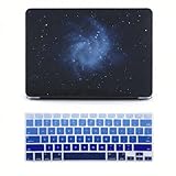 KECC Compatible with MacBook Pro 15 inch Case 2019 2018 2017 2016 Release A1990 A1707 Protective Plastic Hard Shell + Keyboard Cover, Blue