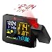 Dr. Prepare Projection Alarm Clock, Digital Clock Projector on Ceiling with Indoor/Outdoor Temperature Display, Dual Alarms, Snooze, Colored Backlight, Weather Forecast, and Battery Backup for Bedroom