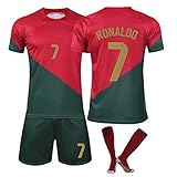 portugal trikot 2019 kinder ⭐【BREITE ANWENDUNGEN】: Fußballuniformen und kurze Anzüge eignen sich für alle Outdoor- oder Indoor-Sportarten wie Fußballtraining, Fußballspiele, Fußballunterstützung, Laufen, Fitness, Sporttraining oder tägliche Freizeitkleidung. Saison: Frühling, Sommer, Herbst und Winter, Thema: Sport, Performance