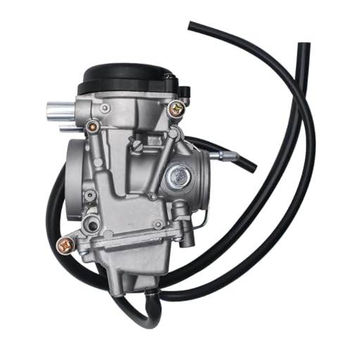 Image of Raptor 660 Carburetor For Yamaha Raptor 660 660R YFM660R 2001 2002 2003 2004 2005 Carb Kit with Air Filter and Fuel Valve Petcock