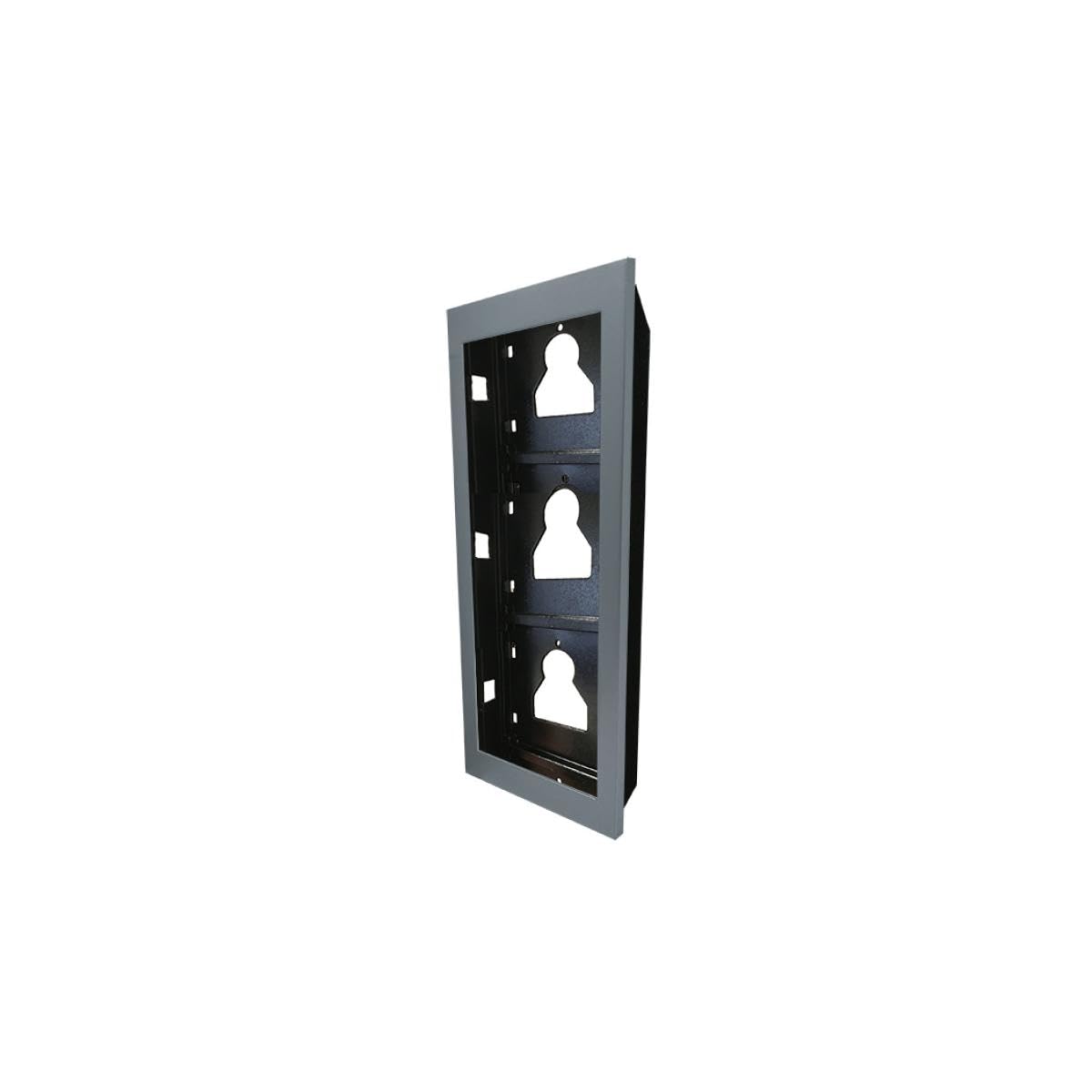 Cadre à encastrer 3 modules ULT support de fixation pour platine