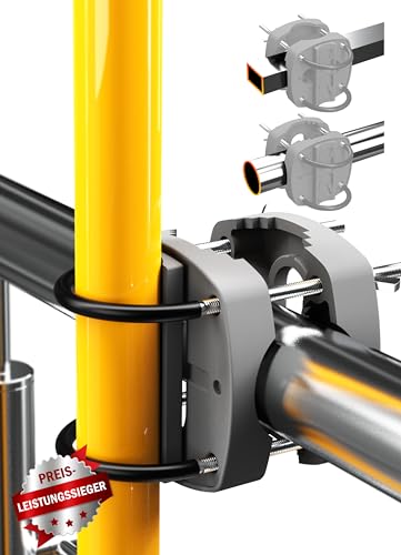 Menz Sonnenschirmhalter Balkongeländer - Solide Schirmhalterung...