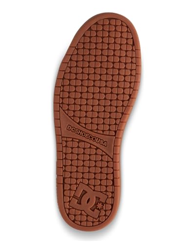 DC Shoes DC Shoes Men's Court Graffik Trainers, Brown Gum, 8 Men