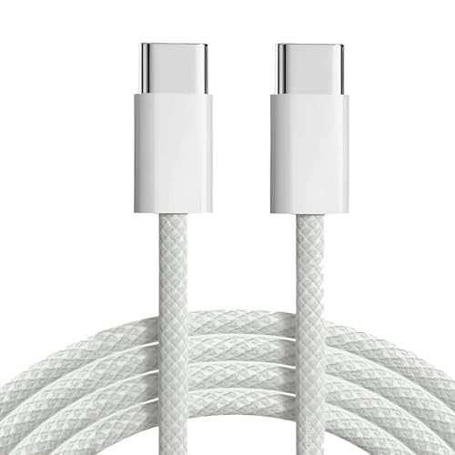 Image of NISHTECH ORIGINAL 60W iPhone 16,15 USB TYPE C to USB TYPE C Cable(60W /3A) USB C Charger Cable Fast Charging for iPhone 15Pro /Plus /Pro Max,iPad Mini 6 / Pro 2021,MacBook,and More