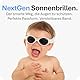 Mausito BABY Sonnenbrille 0-18 Monate Mädchen I VERGLEICHSSIEGER Sonnenbrille Baby 100% UV-Schutz I BIEGSAM & verstellbares Band I Schadstofffrei I Europäisches Design für Kinder gemacht