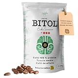 BITOL #3 Café de Especialidad Cuba Serrano 100% Arábica | Café en Grano de Altura | Notas de Chocolate, Jazmín y Vainilla | Tueste Natural, Cuerpo Sedoso y Baja Acidez | Ideal para Espresso | 250 g