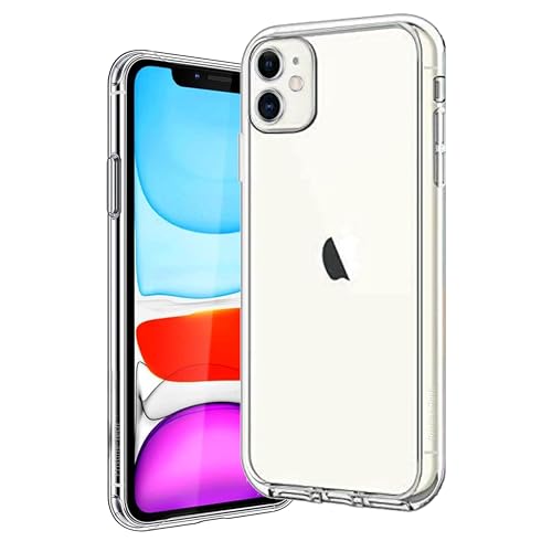 Pristine-Tech Case for iPhone 11(6.1) Crystal Clear Shock-Absorption Protective Cover Ultra Thin Drop-Protection Case for iPhone 11
