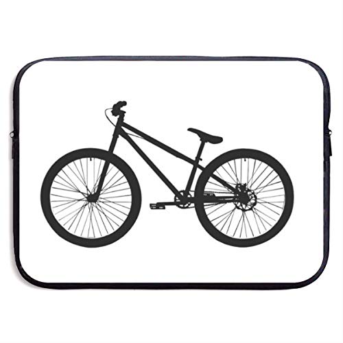 Laptop-Tasche Bagels Schwarz Vintage Mountainbike Wasserdicht 13-15 Zoll iPad MacBook Surface Book Notebook Ultrabook