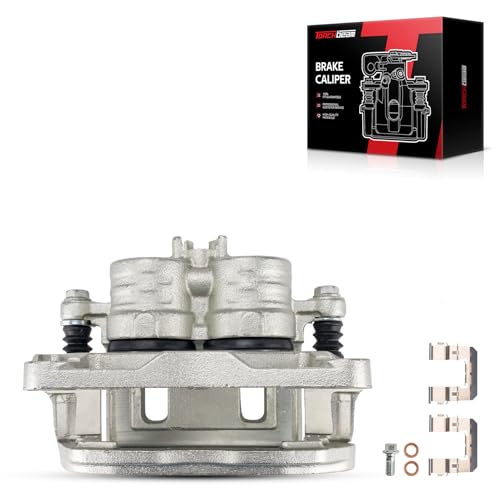 Image of Torchbeam Front Brake Caliper Right for Subaru 2014-2018 Forester 2.5L, Subaru 2003-2013 Forester, Subaru 2010-2014 Outback 2.5L, Front Right Caliper Replace # 19B2682B