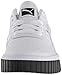 PUMA Women's CALI Sneaker, White Black, 8 M US
