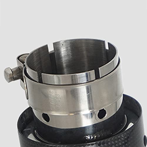 Machswon Carbon Fibre Car Exhaust Tip Stainless Steel Exhaust Tip Tail #TOP6