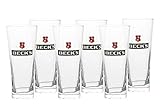 Topseller Schleuderhannes Becks Henry Glas Gläser 6er Set 6x0,3 Liter Exclusive Gastro Edition