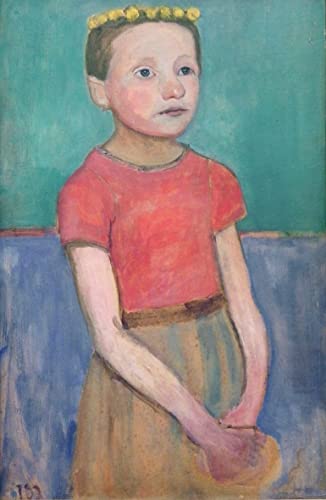 Tableau Paula Modersohn Becker 60x90cm pour habiller un grand mur vide