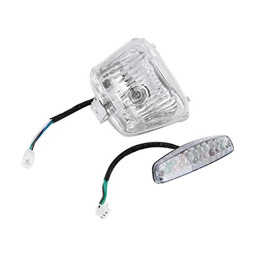 Aramox Head Light, 12V Head Rear Tail Light Lamp Dinosaur Fit for Quad Dirt Bike ATV