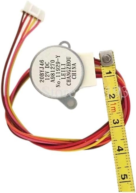 Air Conditioner Motor Stepping air Conditioner Motor 20BYJ46 12V 16V 20-25cm Length(5pcs)