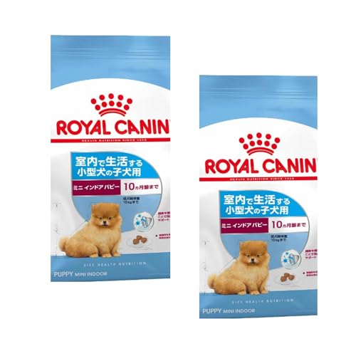 【新品未使用品】ロイヤルカナン　 ミニ インドア パピー 2kg×2個セット Amazon | ロイヤルカナン SHNミニ インドア パピー(室内で生活
