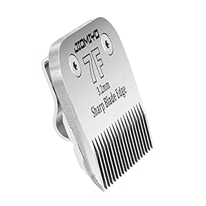 Detachable Dog Clipper Blades Compatible with Andis Oster A5 Wahl KM Series Clipper Made of Stainless Steel Blade Detachable Dog Clipper Blades Compatible with Andis Oster A5 Wahl KM Series Clipper Made of Stainless Steel Blade