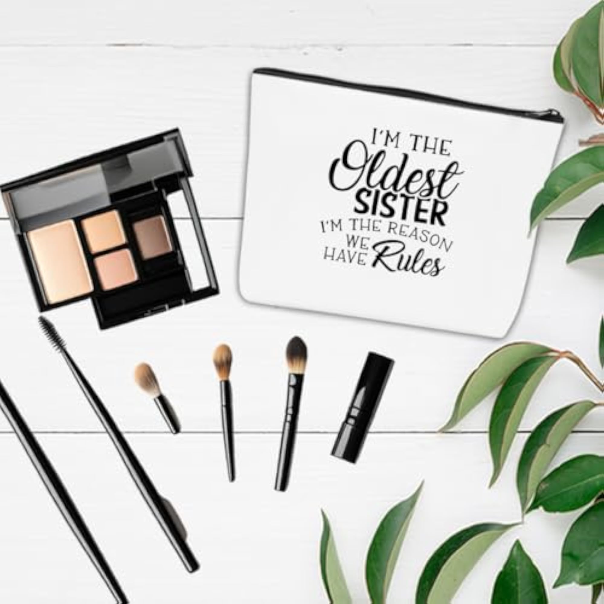 Oldest Sister Makeup Bag, Thoughtful Gift for Sisters
