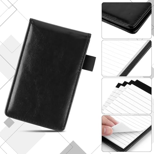 Carnet de notes rechargeable en cuir synthétique CYEER fini soigné - 4