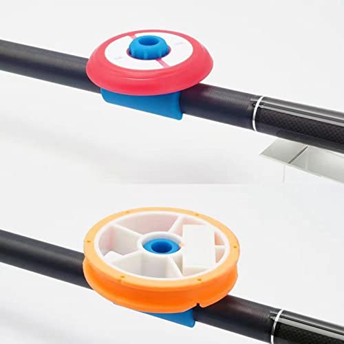 shamjina Ferramenta de conector de bobina de de pesca de 10 peças, fácil de usar, gancho macio, enca