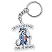 They Call Me Ranch Cause I Be Dressing Keychain 2 Inches Funny Fashion Raccoon Sarcastic Meme Acrylic Material Key Ring Accessories for Motorcycles, Cars, Backpack, Handbag, Gifts for Friend Coworker
