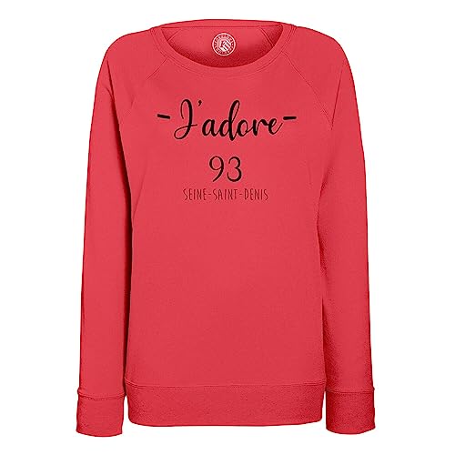 Sweat 93 Seine Saint Denis pour femme pull casual style urbain Bobigny