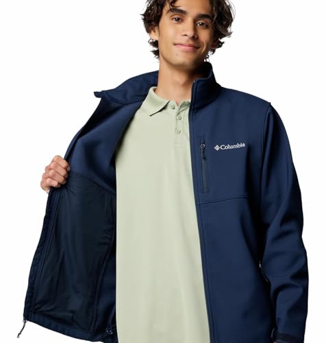 Image of Columbia Men Omni-Shield Ascender Soft Shell Jacket for Hiking | Trekking | Watersports | Outdoor Lifestyle | Stain Repellent