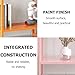 PA-DABAOO Metal Fish Tank Stand,Multifunctional Aquarium Stand,Double-Tier Turtle Reptile Terrariums Tank Stand,Storage Shelves for Fish Accessories,Room Decoration,Black