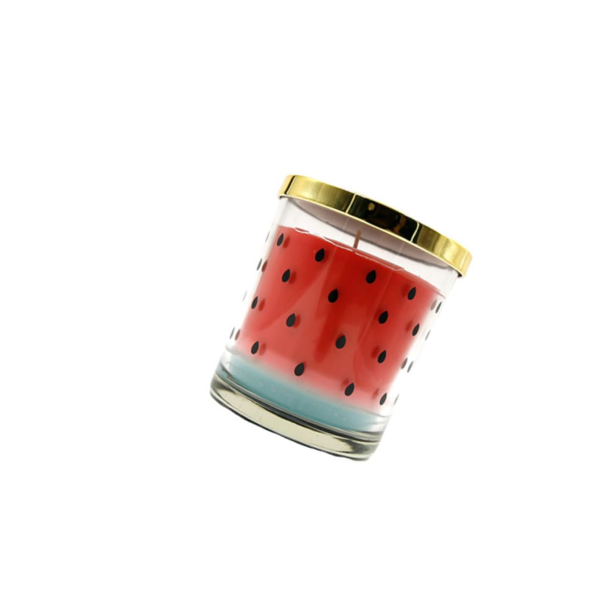 Alipis Velas sin Humo Estilo Sandía Aceite Esencial Natural Cera Vegetal Forma de Fruta, Velas Forma de Fruta Aromaterapia para Relajación y Ambiente, Oficina y Ducha