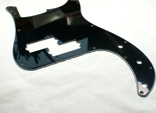 (B35) Custom Guitar Pickguard fits Precision Bass PB 13 Hole ,3Ply Black